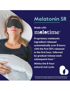 Melatonina SR 5mg Bestvite - 120 Cápsulas Vegetarianas - Vegano 2