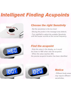 Bolígrafo de Acupuntura Electrónica iVolconn Recargable 20 Niveles 2