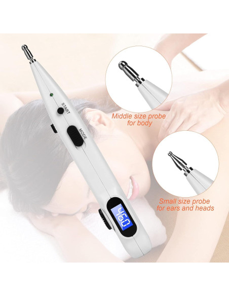 Bolígrafo de Acupuntura Electrónica iVolconn Recargable 20 Niveles