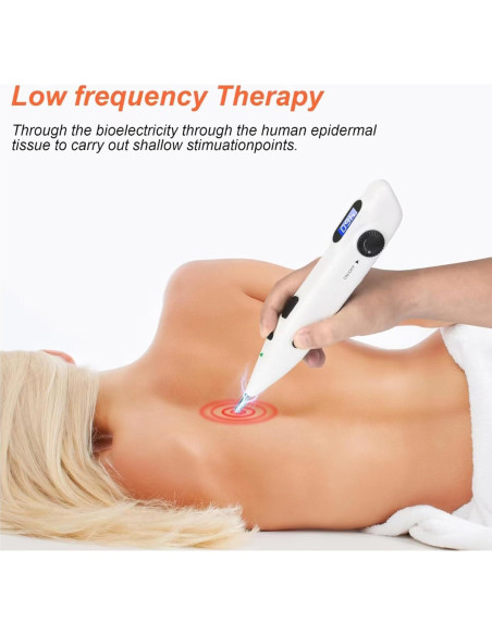 Bolígrafo de Acupuntura Electrónica iVolconn Recargable 20 Niveles