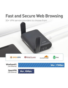 Enrutador VPN Portátil GL.iNet GL-A1300 Doble Banda 400/867 Mbps 2