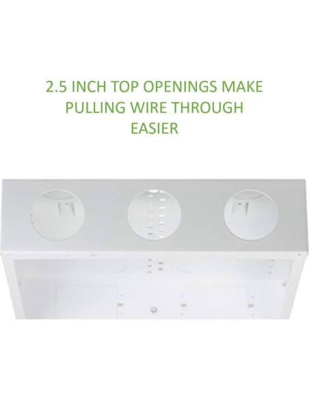 Enclosure Metálico 20" On-Q con Tapa Plegable y Cerradura