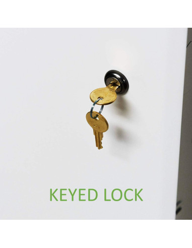 Enclosure Metálico 20" On-Q con Tapa Plegable y Cerradura