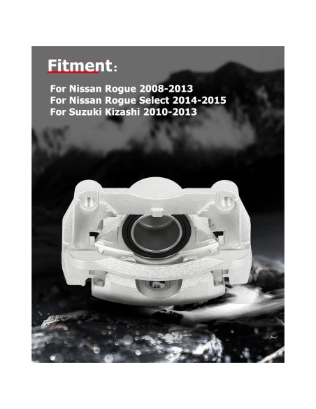 Calipers de Freno Izquierdo y Derecho CCIYU para Nissan y Suzuki