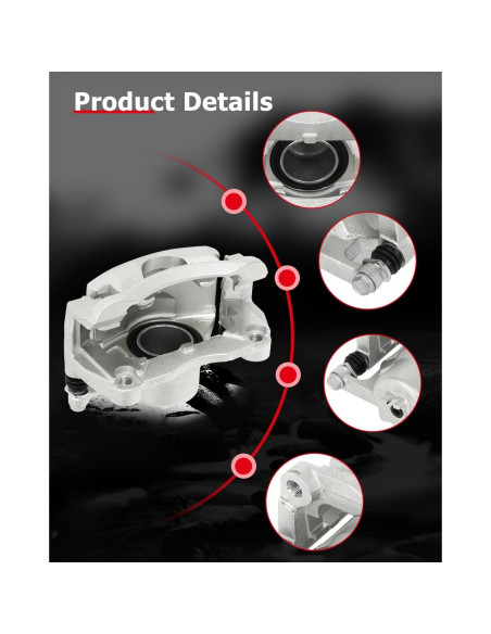 Calipers de Freno Izquierdo y Derecho CCIYU para Nissan y Suzuki