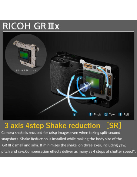 Cámara Compacta Digital Ricoh GR IIIx 24MP APS-C 40mm F2.8