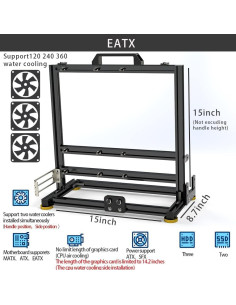Banco de Pruebas de PC Abierto egowz EATX 2.36kg 2