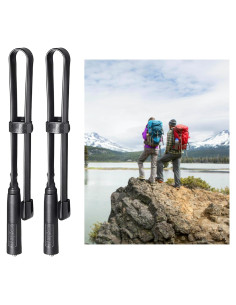 Antena de Radioaficionado Plegable Bingfu 2-Pack 47cm VHF UHF