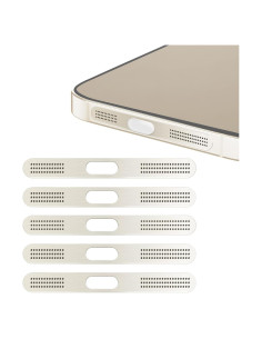 Tapones Antipolvo MysticHome para iPhone 16/17 Pro - 5 Piezas