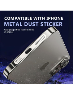 Tapones Antipolvo MysticHome para iPhone 16/17 Pro - 5 Piezas 2