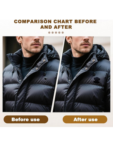 Parche de reparación Azobur para chaquetas de plumas - 2 piezas, impermeable, autoadhesivo, nylon