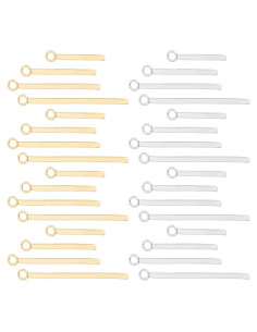 SUNNYCLUE 32 Piezas Charms de Acero Inoxidable para DIY