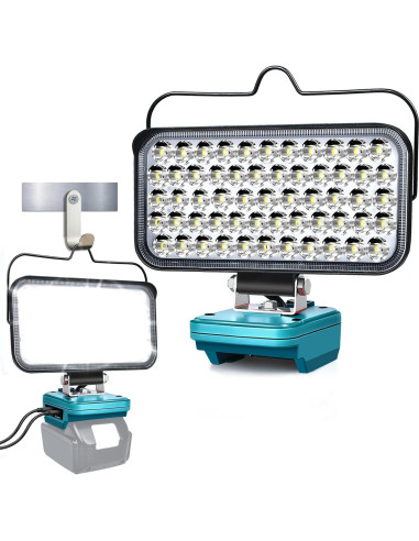 Luz de Trabajo LED WQOXF 174W 6800LM Inalámbrica 18V