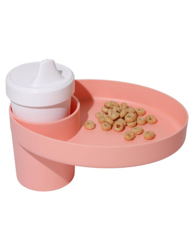 Bandeja de Viaje Ovalada Mi Bandeja de Viaje - Durazno