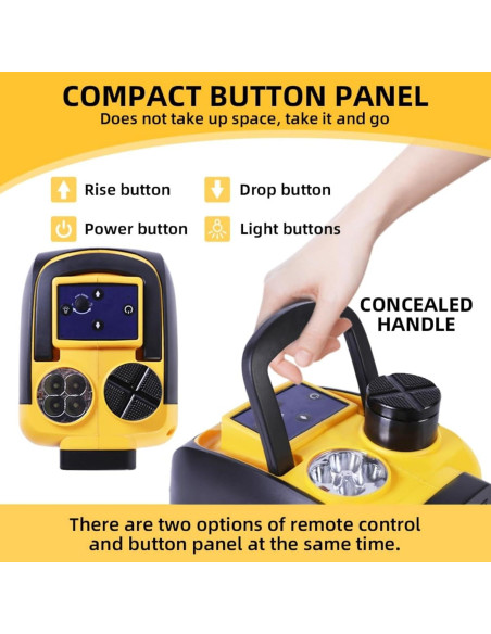 Gato Eléctrico STANDTALL SY-001 5 Toneladas Inalámbrico