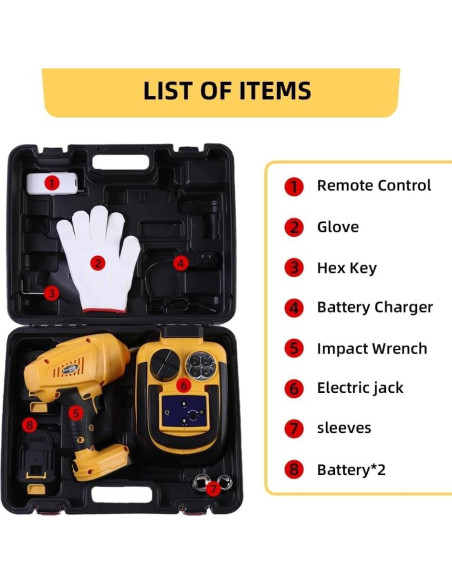 Gato Eléctrico STANDTALL SY-001 5 Toneladas Inalámbrico