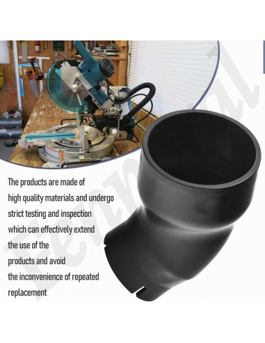 Adaptador de Aspiradora para Sierra Ingletadora Makita 6.35 cm