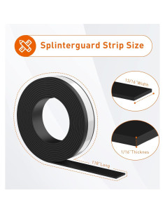 Tira de protección contra astillas Makita 194419-4 299,72 cm 2