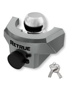 Cerradura de Remolque RETRUE 2 5/16" Alta Resistencia Gris