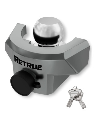 Cerradura de Remolque RETRUE 2 5/16" Alta Resistencia Gris