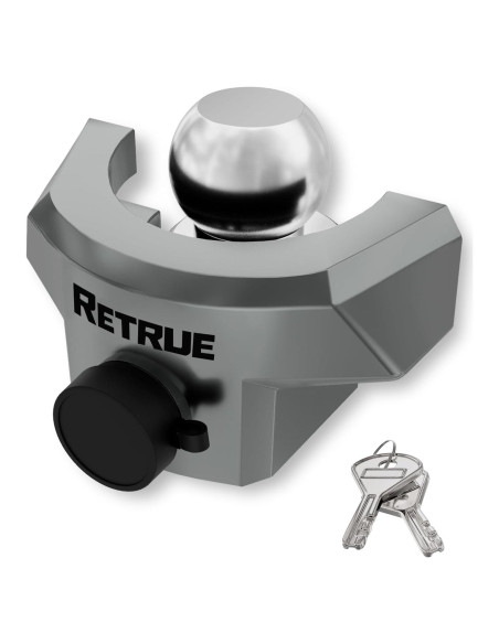 Cerradura de Remolque RETRUE 2 5/16" Alta Resistencia Gris