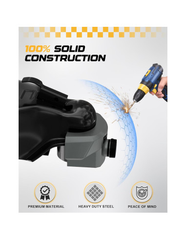 Cerradura de Remolque RETRUE 2 5/16" Alta Resistencia Gris