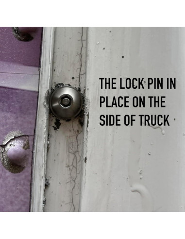 Pin de Bloqueo Antirrobo Thunderbolt para Puertas de Camión