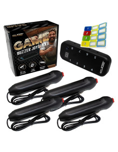 Sistema de Juego Buzzer Digital Energy con 4 Joysticks