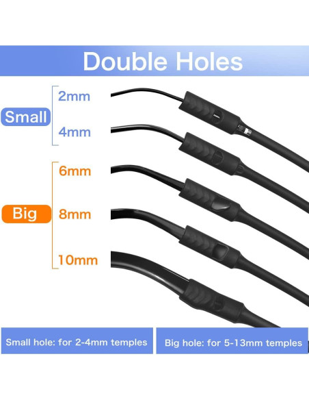 Correa ajustable para gafas A'ceisme de silicona 50.8 cm