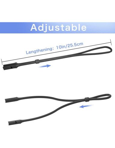 Correa ajustable para gafas A'ceisme de silicona 50.8 cm