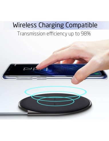 Funda TPU Transparente KJYF para TCL 20 XE 6.52" + 2 Protectores