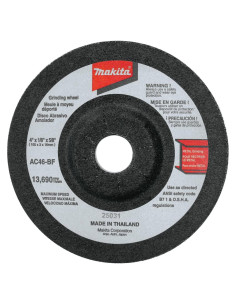 Ruedas de Esmeril Makita 741404-0BP 10 Piezas Grano 46