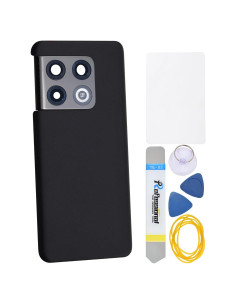 Cubierta trasera de vidrio acrílico negro OnePlus 10 Pro NE2210