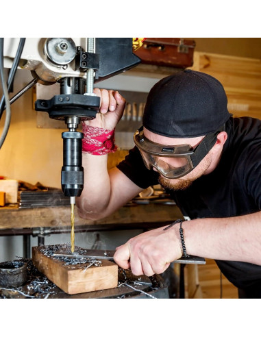 Juego de Brocas TICONN 30 Piezas Titanio HSS con Estuche