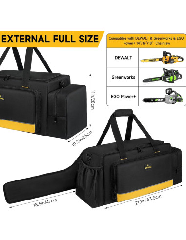 Funda para Motosierra Shenzhen 14-18'' Plegable Impermeable
