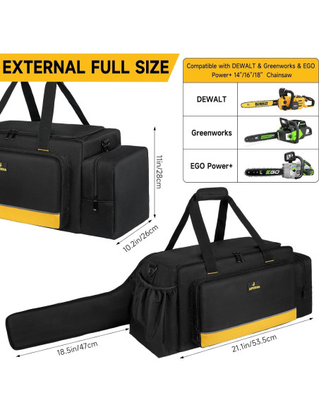 Funda para Motosierra Shenzhen 14-18'' Plegable Impermeable