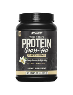 Proteína en Polvo Aislada de Suero ONNIT Vainilla 869 g