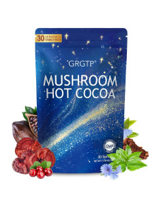 Cacao Caliente Adaptogénico Reishi GRGTP 30 Porciones 330g