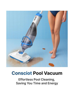 Aspiradora de Piscina Consciot L2 Recargable 3.64 kg 60 min 2