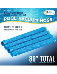 Mangueras de Vacío para Piscina U.S. Pool Supply 4 Piezas 0.5m 2