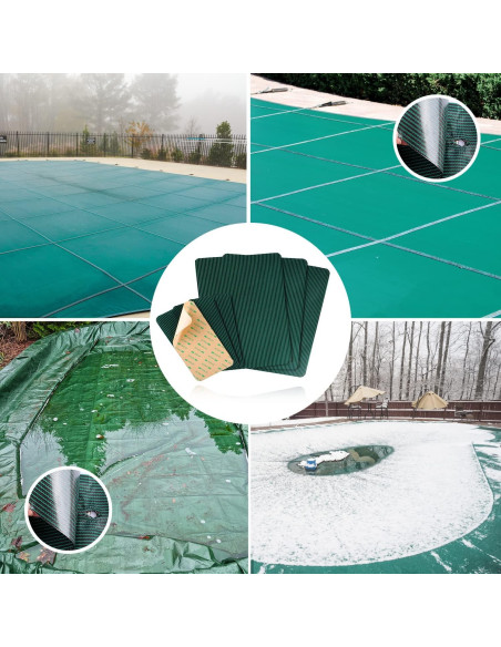 6 Parches Autoadhesivos para Cubierta de Piscina TOYMIS 10x20cm y 20x30cm
