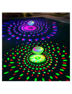 Luces Flotantes para Piscina Niceput V1601L IP68 9000mAh