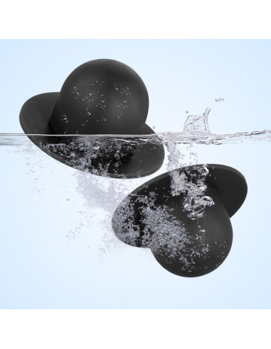 2 Tapones de Reemplazo para Piscina Intex y Coleman PVC Negro