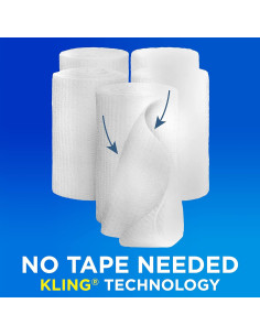 Venda de Gasa Flexible Band-Aid 3" x 1.92 m Paquete de 5 2