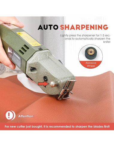 Cortador de Tela Eléctrico CGOLDENWALL CNA 623 20mm