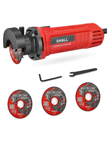 Cortadora Eléctrica SHALL 3" 400W 24000 RPM para Metal