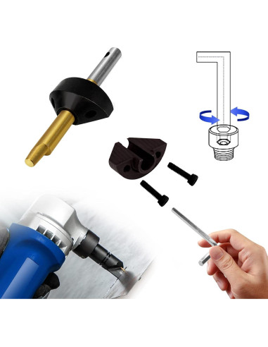 Kit de Punzón y Troquel JOMBULL para Nibbler Eléctrico