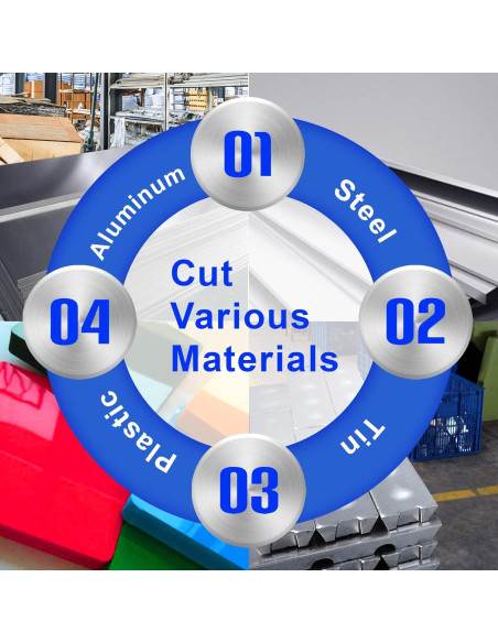 Kit de Punzón y Troquel JOMBULL para Nibbler Eléctrico