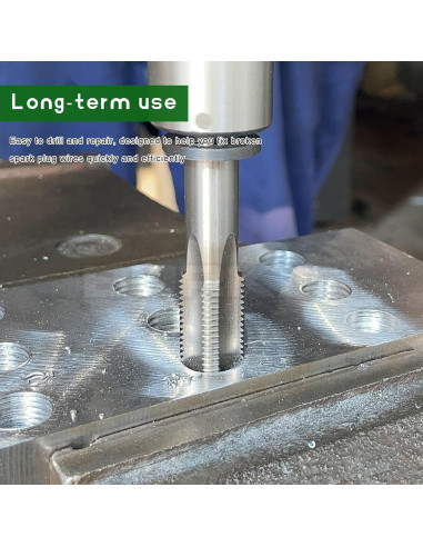 Kit de Reparación de Roscas de Bujía JNXIJ M14x1.25 11 PCS