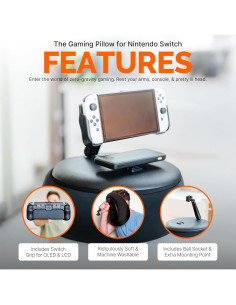 Almohada de Juego Mechanism para Nintendo Switch OLED y LCD 2